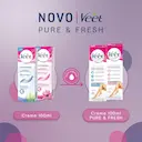 Creme Depilatório Veet Pure & Fresh Pele Sensível 100ml