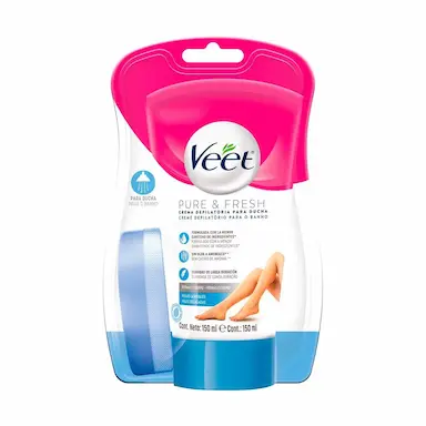 Creme Depilatório para Banho Veet Pure & Fresh 150ml