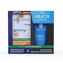 Kit La Roche-Posay Protetor Solar Anthelios Airlicium+ FPS 50 Sem Cor 40g + Gel de Limpeza Facial Effaclar Concentrado 50g