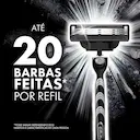 Refil para Aparelho de Barbear Gillette Mach3 Carbono 2 cargas