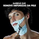Refil para Aparelho de Barbear Gillette Mach3 Carbono 4 cargas