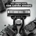 Refil para Aparelho de Barbear Gillette Mach3 Carbono 4 cargas