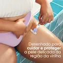 Aparelho de Depilar Descartável Gillette Venus Íntima 4 Unidades