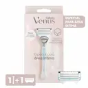 Aparelho de Depilar Recarregável Gillette Venus Especial para Área Íntima 1 Unidade