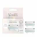Refil para Aparelho de Depilar Gillette Venus Especial para Área Íntima 2 Unidades