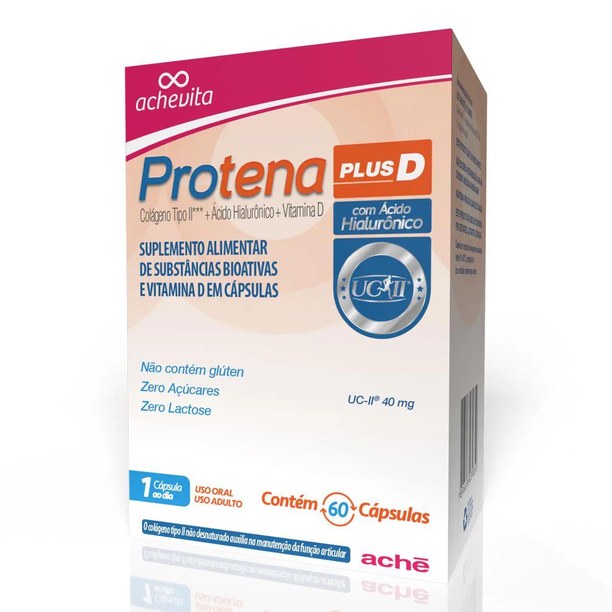 Suplemento Alimentar Protena Plus D 30 cápsulas