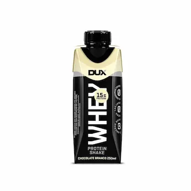 Whey Protein Shake Dux Nutrition Chocolate Branco 250ml