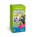 Suplemento Alimentar Nutrivit Pequeninos Shrek Sabor Tutti-Frutti 60 comprimidos mastigáveis