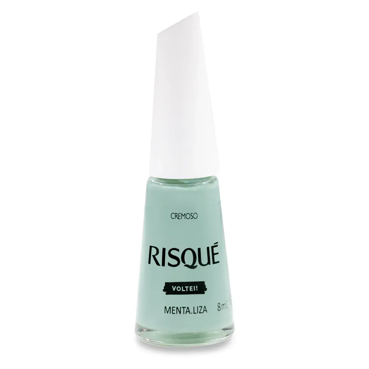 Esmalte Cremoso Risqué Voltei 8ml – Menta.Liza
