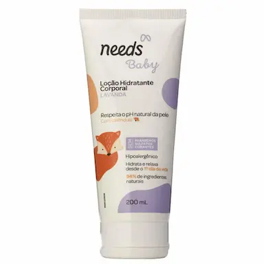 Loção Hidratante Corporal Infantil Needs Baby Lavanda 200ml