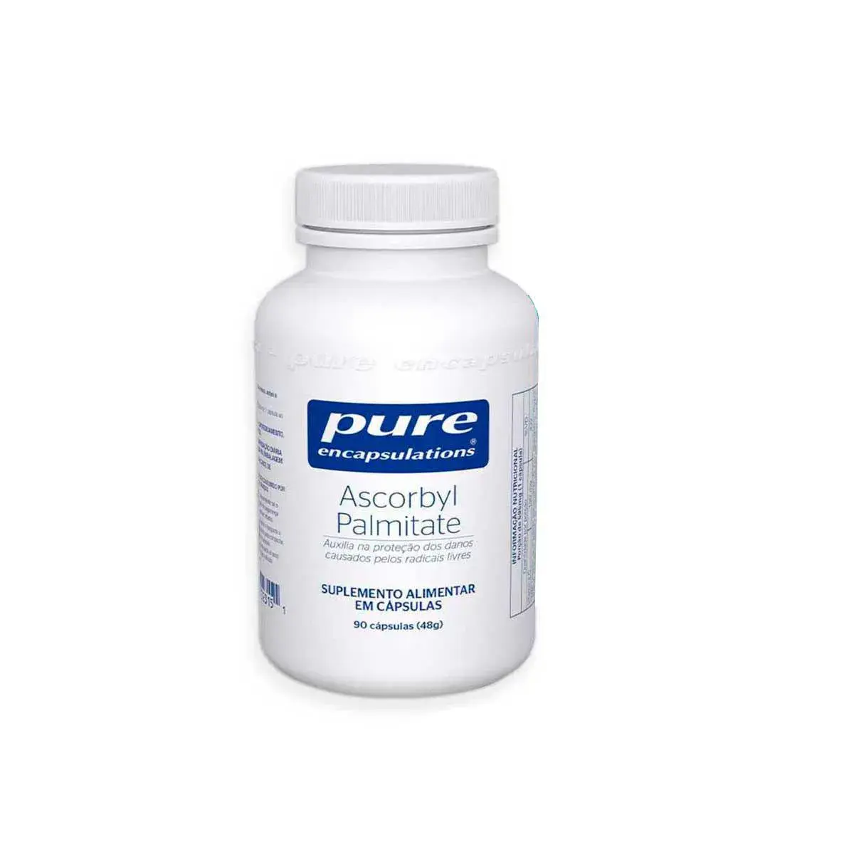 Suplemento Alimentar Nestlé Pure Encapsulations Ascorbyl Palmitate 90 cápsulas