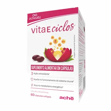 Suplemento Alimentar Vita E Ciclos 60 cápsulas
