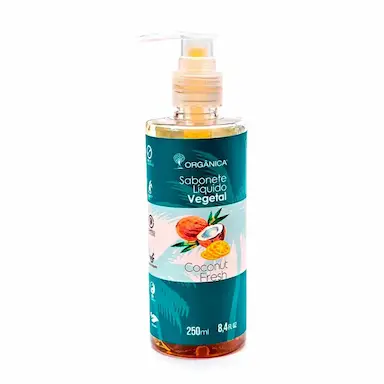 Sabonete Líquido Orgânica Coconut Fresh 250ml