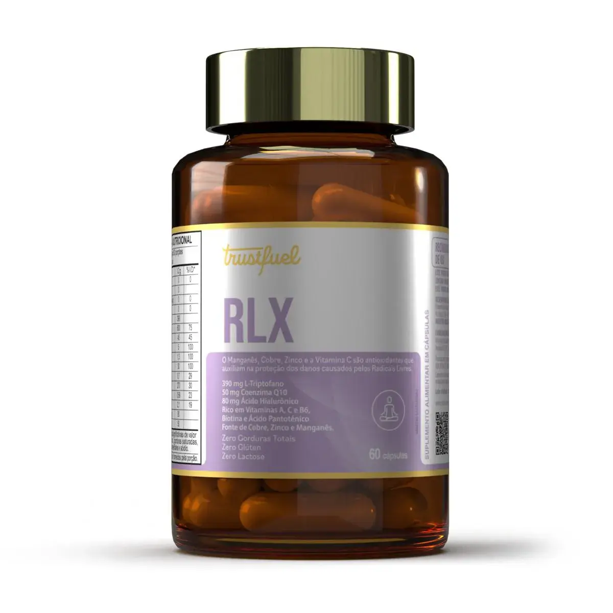 Suplemento Alimentar RLX Trustfuel 60 cápsulas