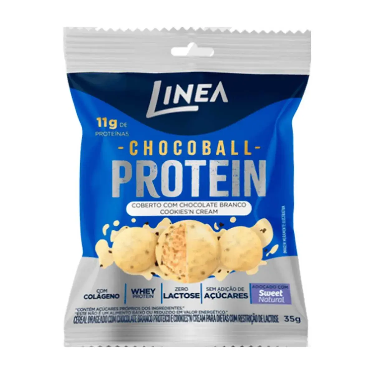 Chocoball Protein Linea Cookies n' Cream 35g