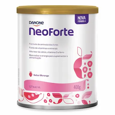 Fórmula Infantil Danone NeoForte Sabor Morango 400g