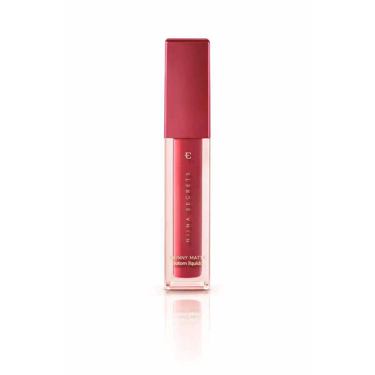 Batom Líquido Niina Secrets Skinny Matte Marsala Magnolia 5ml