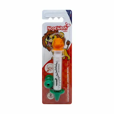 Dispositivo para Lavagem Nasal Nosewash Leão 10ml