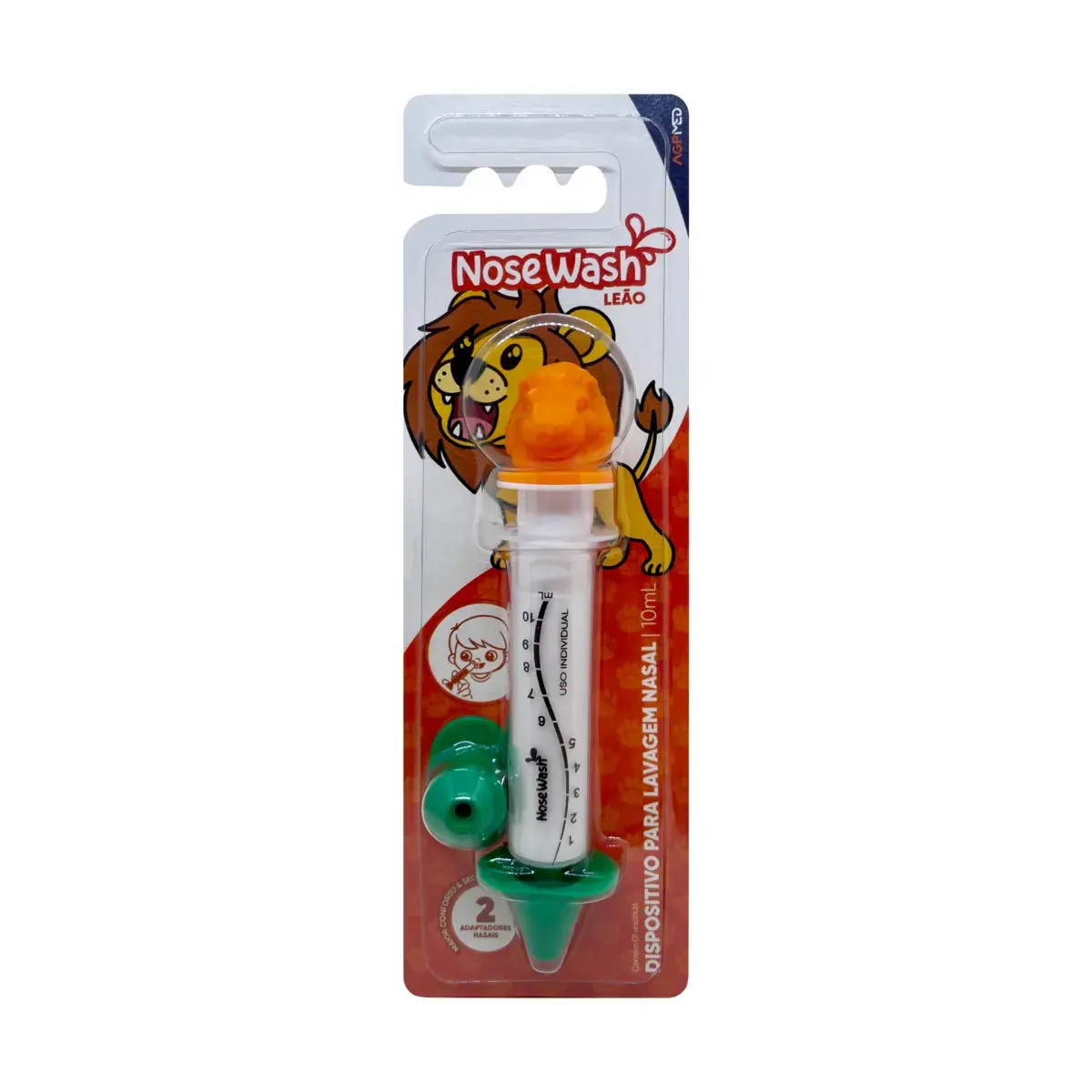 Dispositivo para Lavagem Nasal Nosewash Leão 10ml