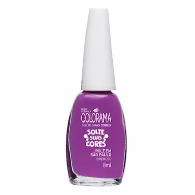 Esmalte Cremoso Colorama Solte Suas Cores Rolê Em São Paulo 8ml