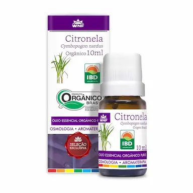 Óleo Essencial de Citronela Orgânico WNF 5ml