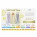 Kit Dove Baby Hora do Banho Sabonete Líquido Hidratação Glicerinada 400ml + Toalha de Banho Tubarão
