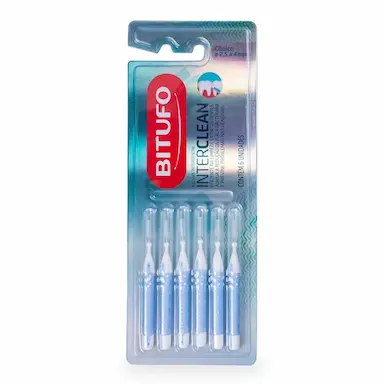 Escova Interdental Bitufo Interclean Cônica 6 unidades