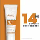 Protetor Solar Facial Avène Cleanance UV Antioleosidade FPS 70 Cor Tom 2 - Médio 40g