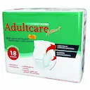 Refil Protetor Roupa Íntima Adultcare Active+ 18 unidades