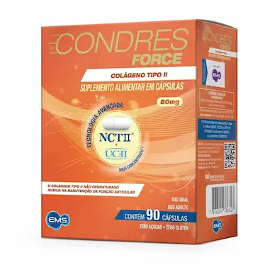 Colágeno Tipo II Condres Force 90 cápsulas