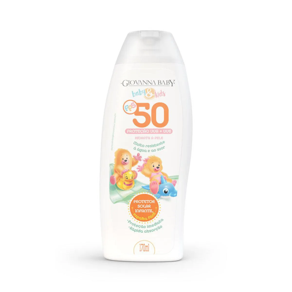 Protetor Solar Infantil Giovanna Baby Baby & Kids FPS 50 170ml
