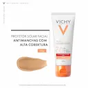 Protetor Solar Facial Vichy UV Pigment Control FPS60 com cor 2.0 - 40g