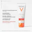 Protetor Solar Facial Vichy UV Pigment Control FPS60 com cor 3.0 - 40g