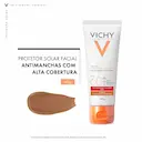 Protetor Solar Facial Vichy UV Pigment Control FPS60 com cor 4.0 - 40g