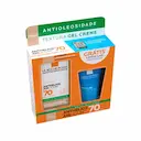 Kit La Roche-Posay Protetor Solar Facial Anthelios Airlicium FPS 70 Cor 2.0 40g + Gel de Limpeza Effaclar Concentrado 50g