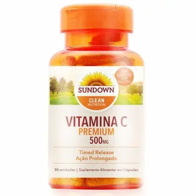 Vitamina C 500mg Sundown com 90 comprimidos