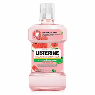Enxaguante Bucal Listerine Melancia & Hortelã Sem Álcool 250ml