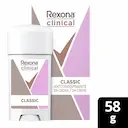 Desodorante Rexona Clinical Classic Antitranspirante 96h Creme 58g