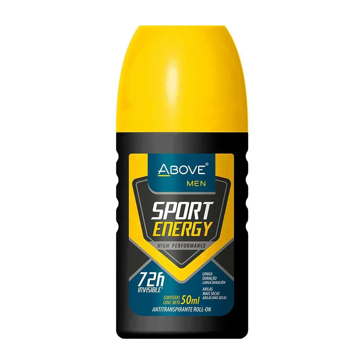 Desodorante Antitranspirante Above Sport Energy Men 72h Roll-on 50ml