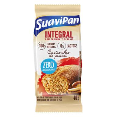 Bolinho Integral SuaviPan Castanha do Pará 40g