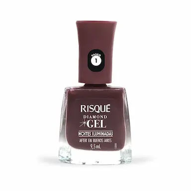 Esmalte Risqué Diamond Gel Noites Iluminadas - After em Buenos Aires 9,5ml
