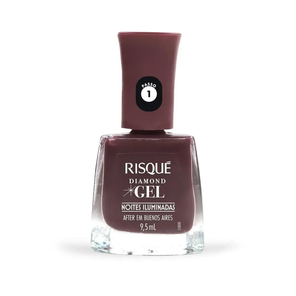Esmalte Risqué Diamond Gel Noites Iluminadas - After em Buenos Aires 9,5ml