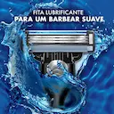 Kit Barbeador Gillette Mach3 Acqua Grip 1 aparelho + 2 cargas
