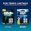 Kit Barbeador Gillette Mach3 Acqua Grip 1 aparelho + 2 cargas