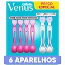 Kit Gillette Venus Suave 4 unidades + Venus Íntima 2 unidades