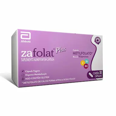 Suplemento Alimentar Zafolat Plus 30 cápsulas