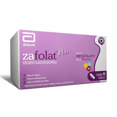 Suplemento Alimentar Zafolat Plus 90 cápsulas