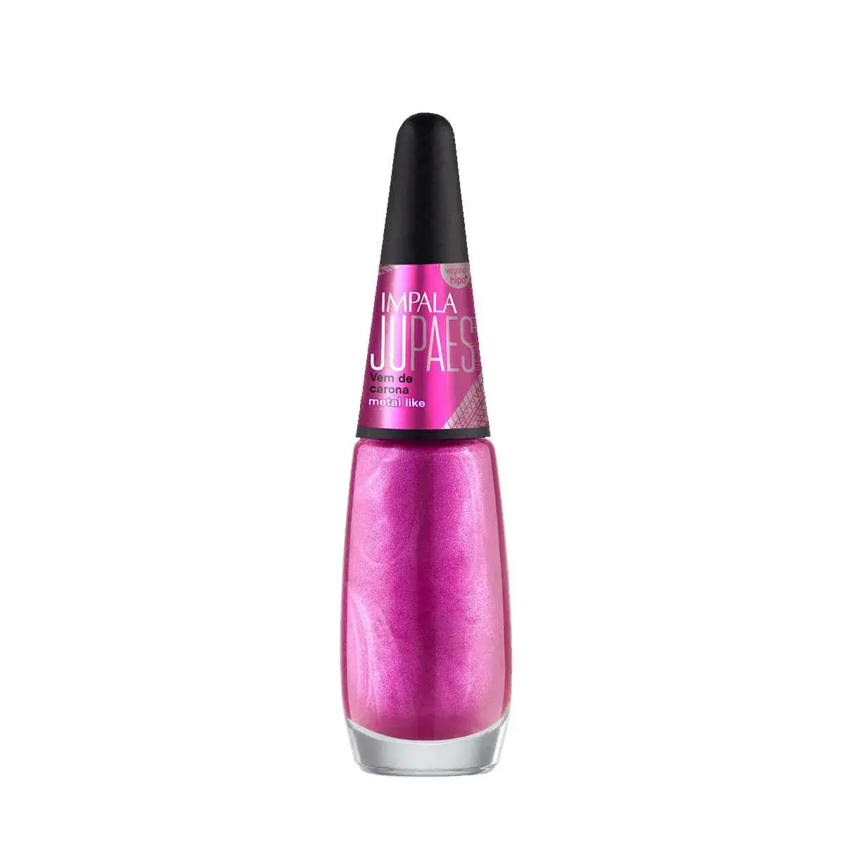 Esmalte Impala Ju Paes Metal Like Vem de Carona Hipoalergênico 7,5ml