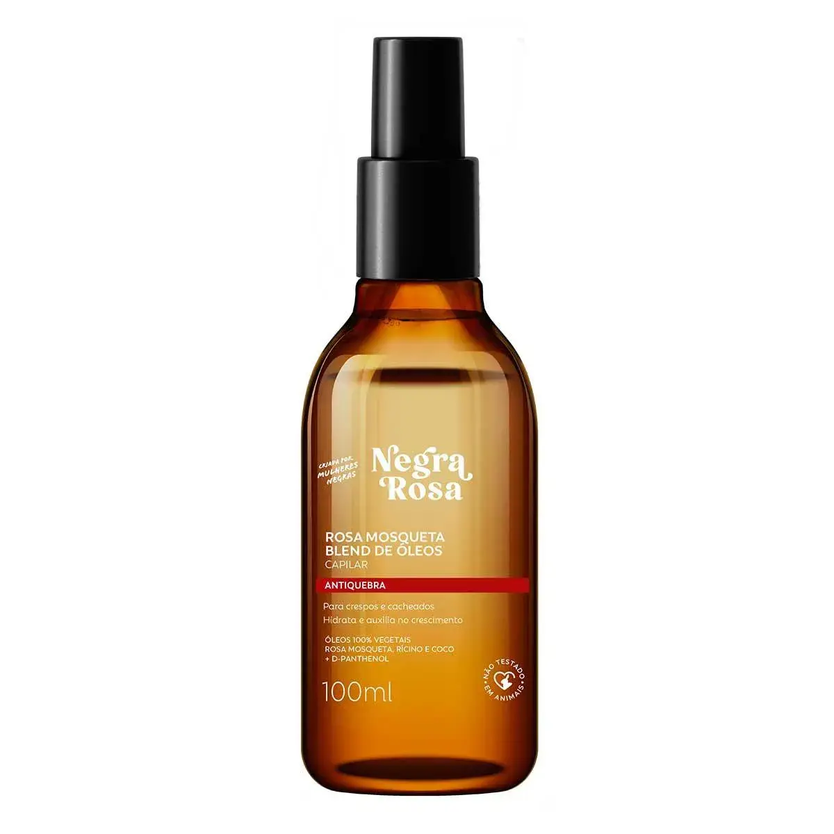 Blend Capilar Rosa Mosqueta Negra Rosa 100ml