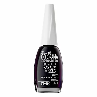 Esmalte Colorama Efeitos Universo Paralelo Preto Intergaláctico 8ml